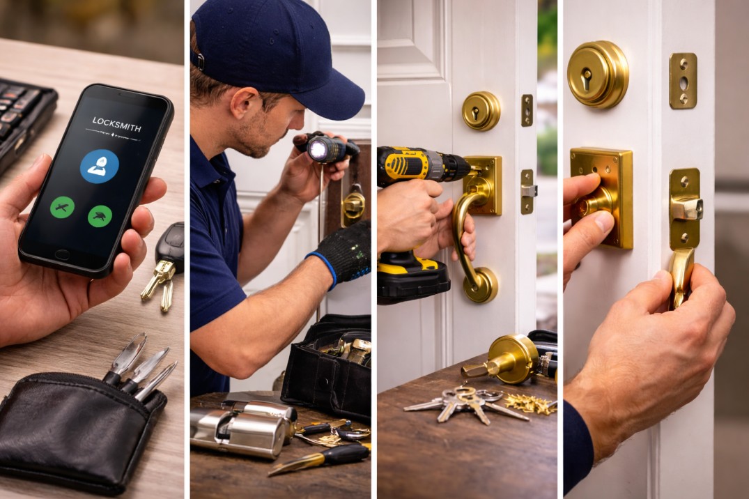 Emergency Locksmith Service Process