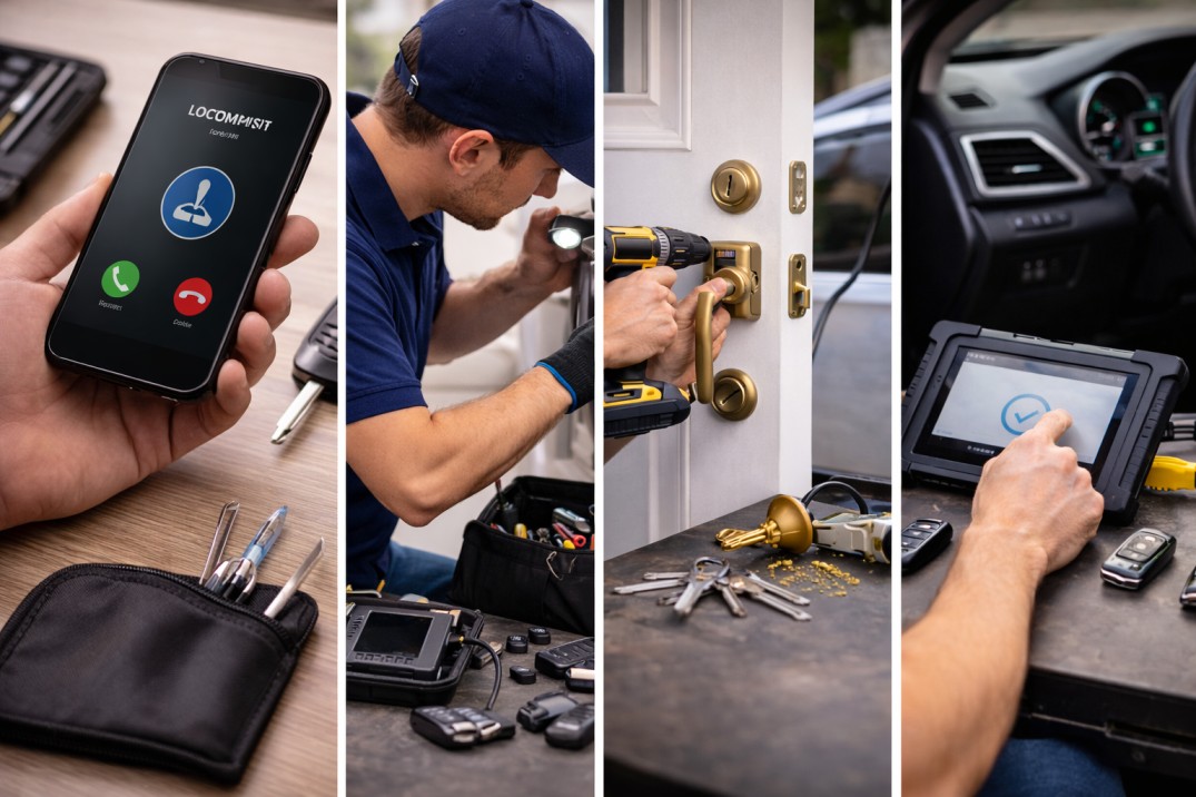 Emergency Locksmith Service Process